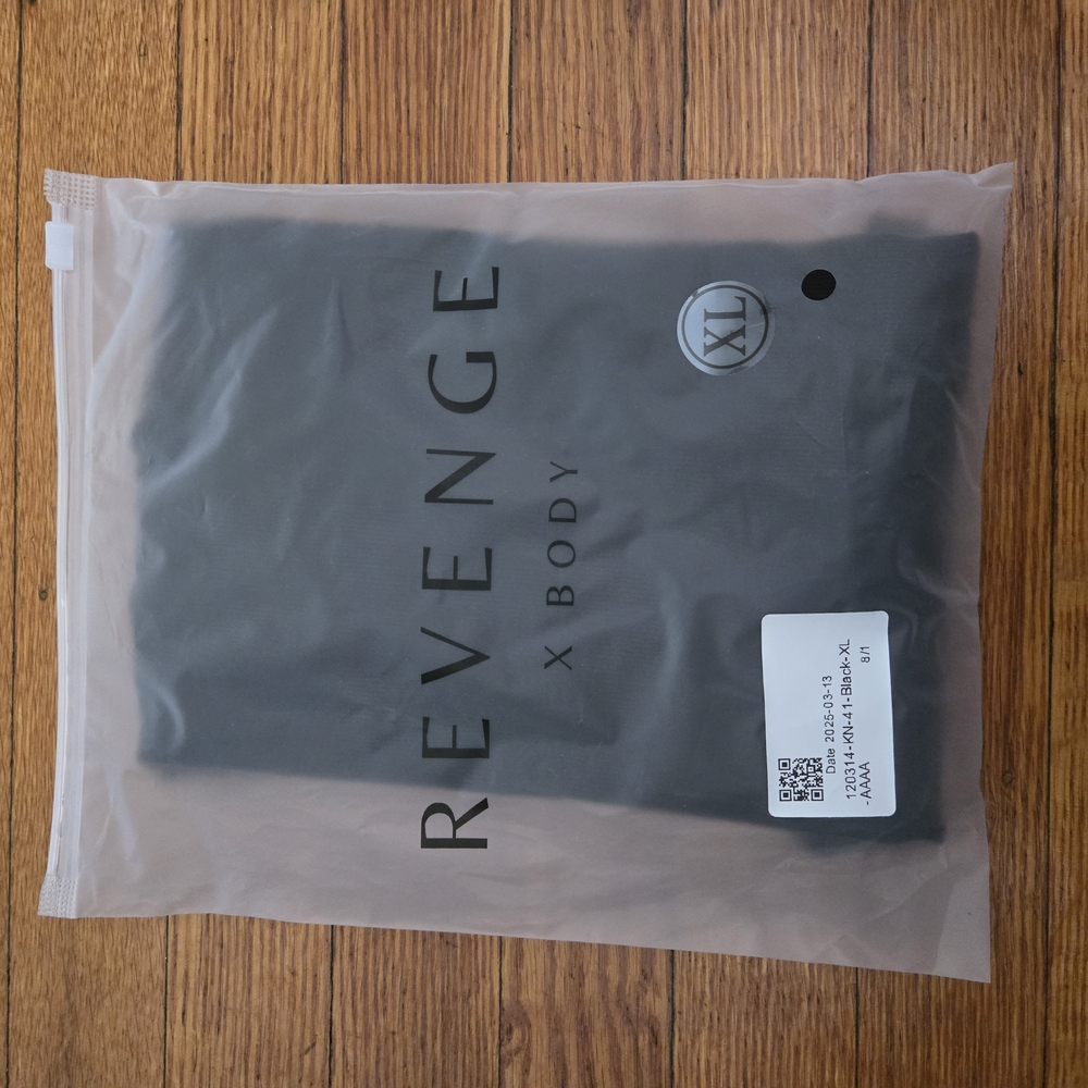 Revenge Clothing Black Shapewear
